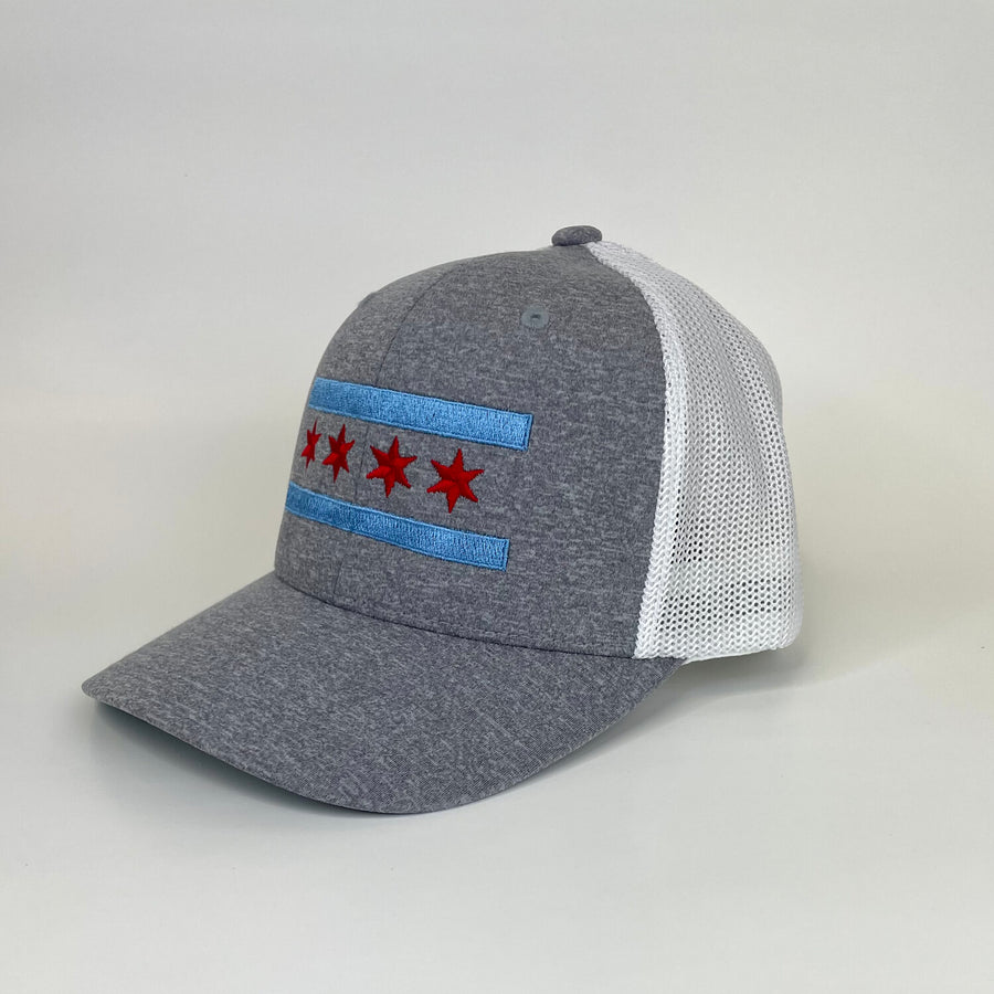 Chi Flag Flexfit Trucker Hat