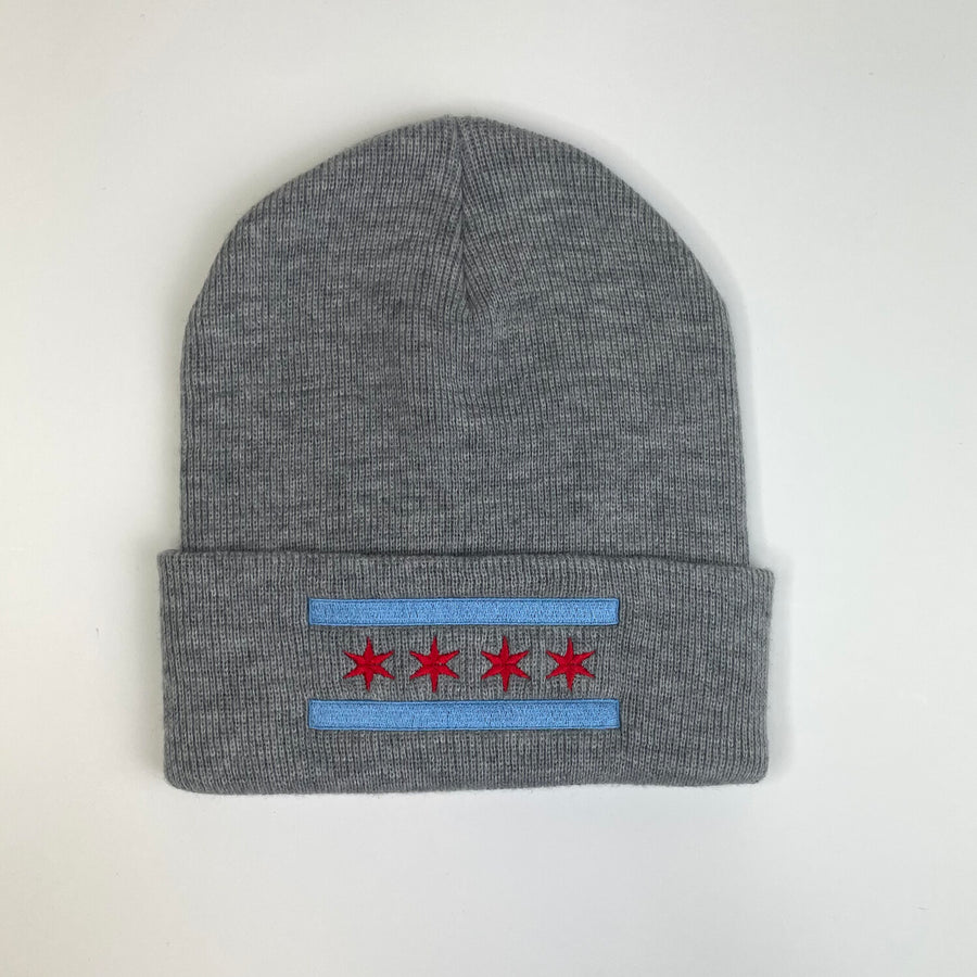 Chicago Flag Beanie