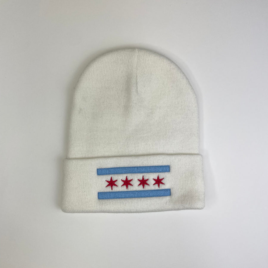 Chicago Flag Beanie