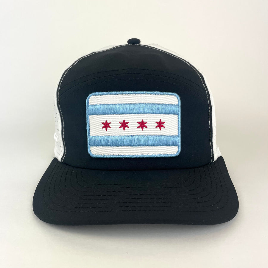 Chicago Stitched Flag Hat