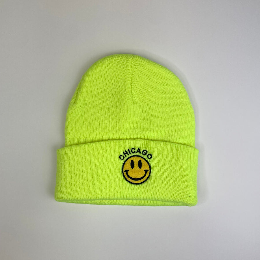 Chicago Smiley Beanie