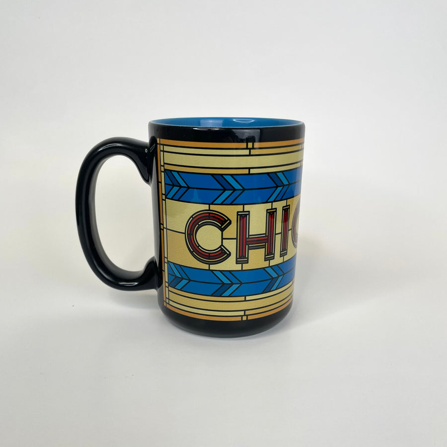 Chicago Stained Glass Mug