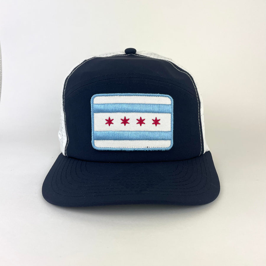 Chicago Stitched Flag Hat